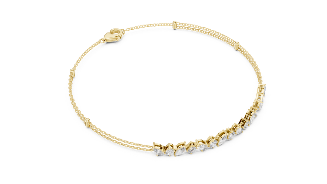 Multi-Shape Station Bracelet — 1.5ct