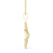 Ship Wheel Pendant — 1.41ct