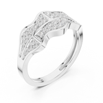 Load image into Gallery viewer, Pyramid Top Mens Ring — 0.43ct
