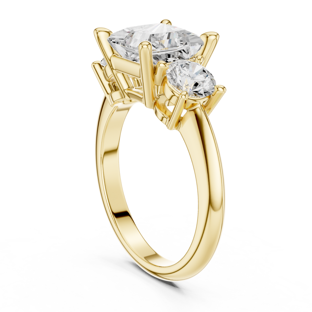 Pinnacle 2.50ct Princess Cut Diamond Ring