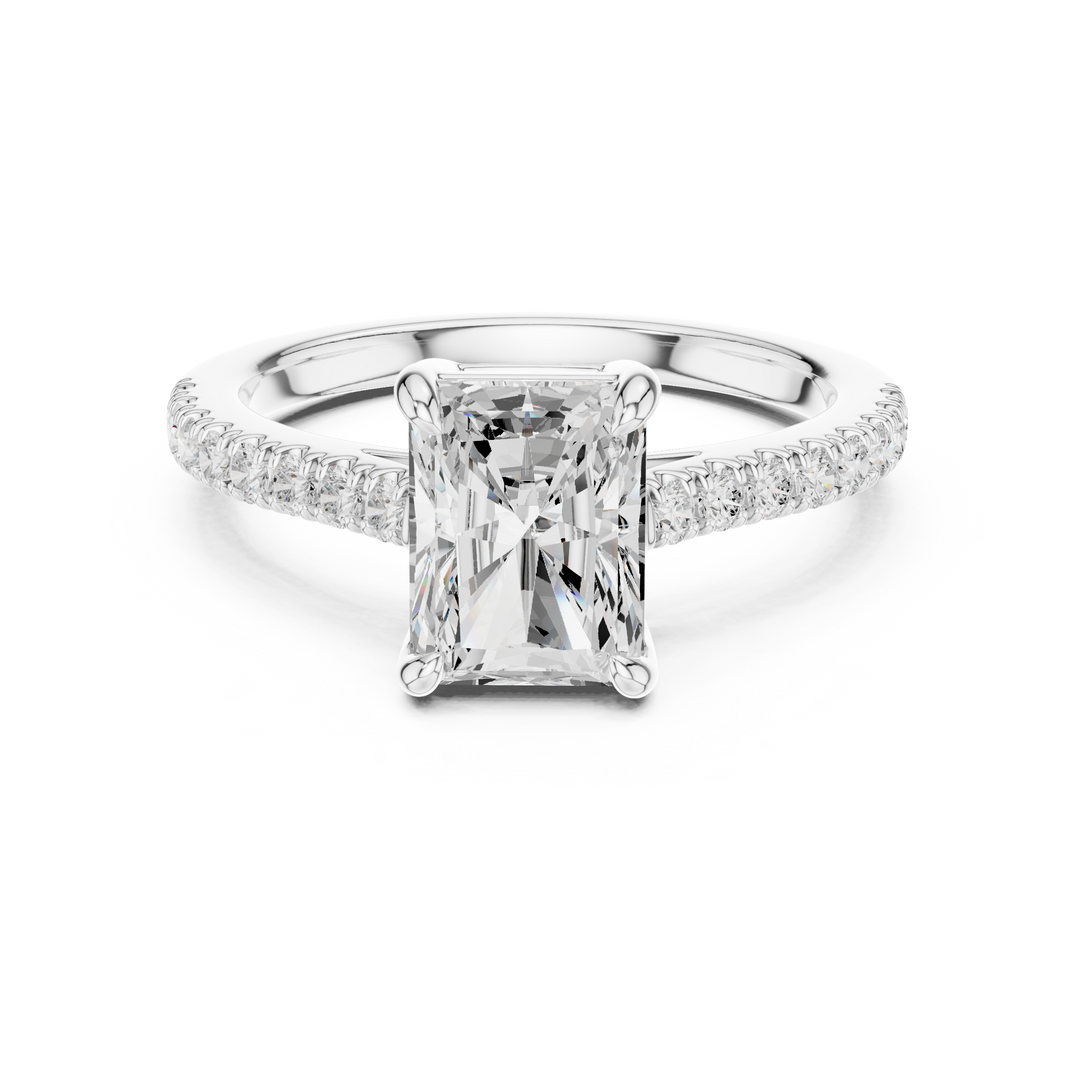 Luxe 2.00ct Radiant Cut Diamond Ring