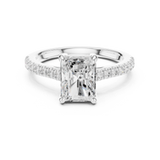 Luxe 2.00ct Radiant Cut Diamond Ring