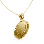 Ship Wheel Pendant — 1.41ct