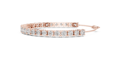Graduated Station Bracelet — 8.07ct
