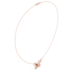 Load image into Gallery viewer, Diamond Butterfly Pendant Necklace — 0.73ct
