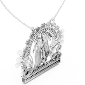 Radha Krishna Pendant — 2.39ct
