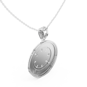 Ship Wheel Pendant — 1.41ct