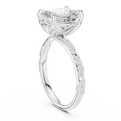 Sovereign 2.50ct Emerald Cut Diamond Ring