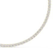 Full Eternity Tennis Necklace — 27.00ct