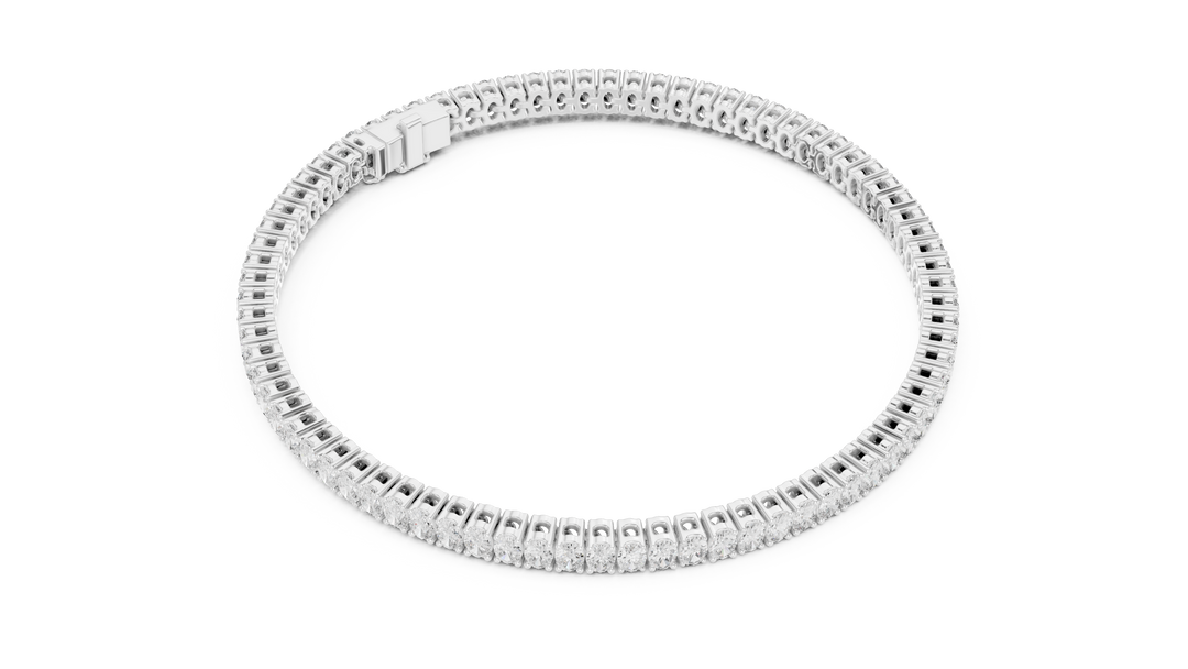 Oval Tennis Bracelet — 11.85ct