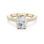 Load image into Gallery viewer, Elara 2.00ct Oval Diamond Engagement Ring
