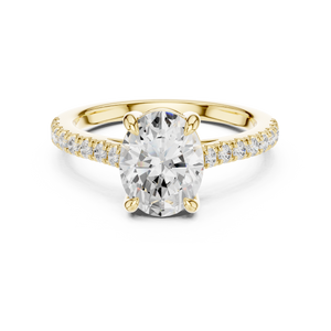 Elara 2.00ct Oval Diamond Engagement Ring