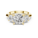 Load image into Gallery viewer, Majestic 2.50ct Cushion Cut Diamond Engagement Ring
