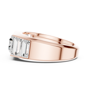 Multi Baguette Mens Ring — 3.42ct