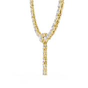 Cascading Multi-Cut Drop Necklace — 14.27ct