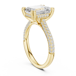 Load image into Gallery viewer, Apex 3.71ct Emerald Cut Diamond Ring
