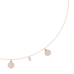 Load image into Gallery viewer, Hexagonal Cluster Necklace — 0.38ct
