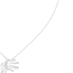 Load image into Gallery viewer, Starburst Sunray Pendant Necklace — 0.30ct
