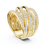 Load image into Gallery viewer, Starlight Eternity Diamond Band
