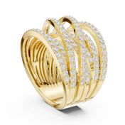 Starlight Eternity Diamond Band