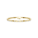Load image into Gallery viewer, Bezel Chain Men's Bracelet — 0.81ct
