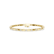 Bezel Chain Men's Bracelet — 0.81ct