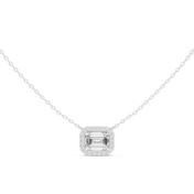 Cushion Halo Pendant — 2.24ct