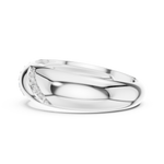 Load image into Gallery viewer, Curved Pavé Mens Ring — 0.13ct
