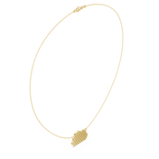 Cloud Pavé Pendant Necklace — 1.64ct