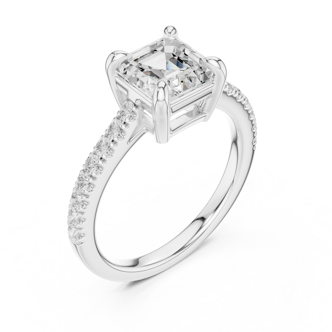 Nova 2.00ct Cushion Cut Diamond Engagement Ring