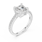 Nova 2.00ct Cushion Cut Diamond Engagement Ring