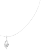 Sculptural Curved Necklace — 0.50ct