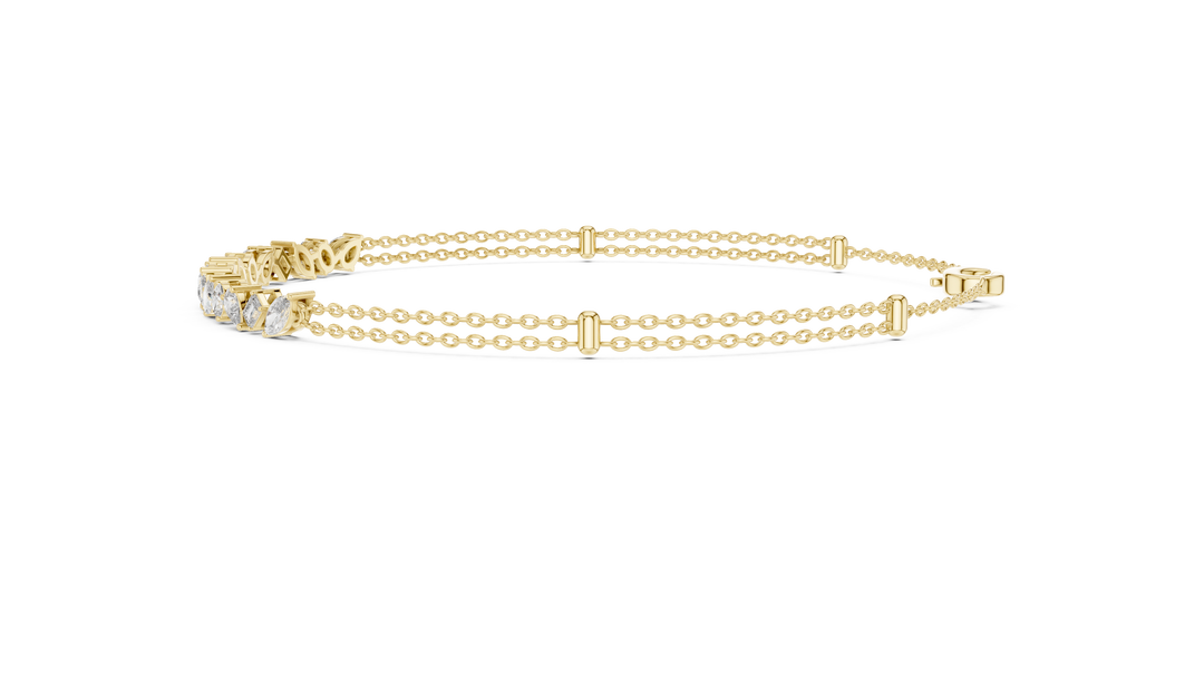 Multi-Shape Station Bracelet — 1.5ct