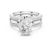 Neptune 3.63ct Oval Diamond Ring