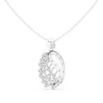 Load image into Gallery viewer, Cascading Oval Pendant — 1.06ct
