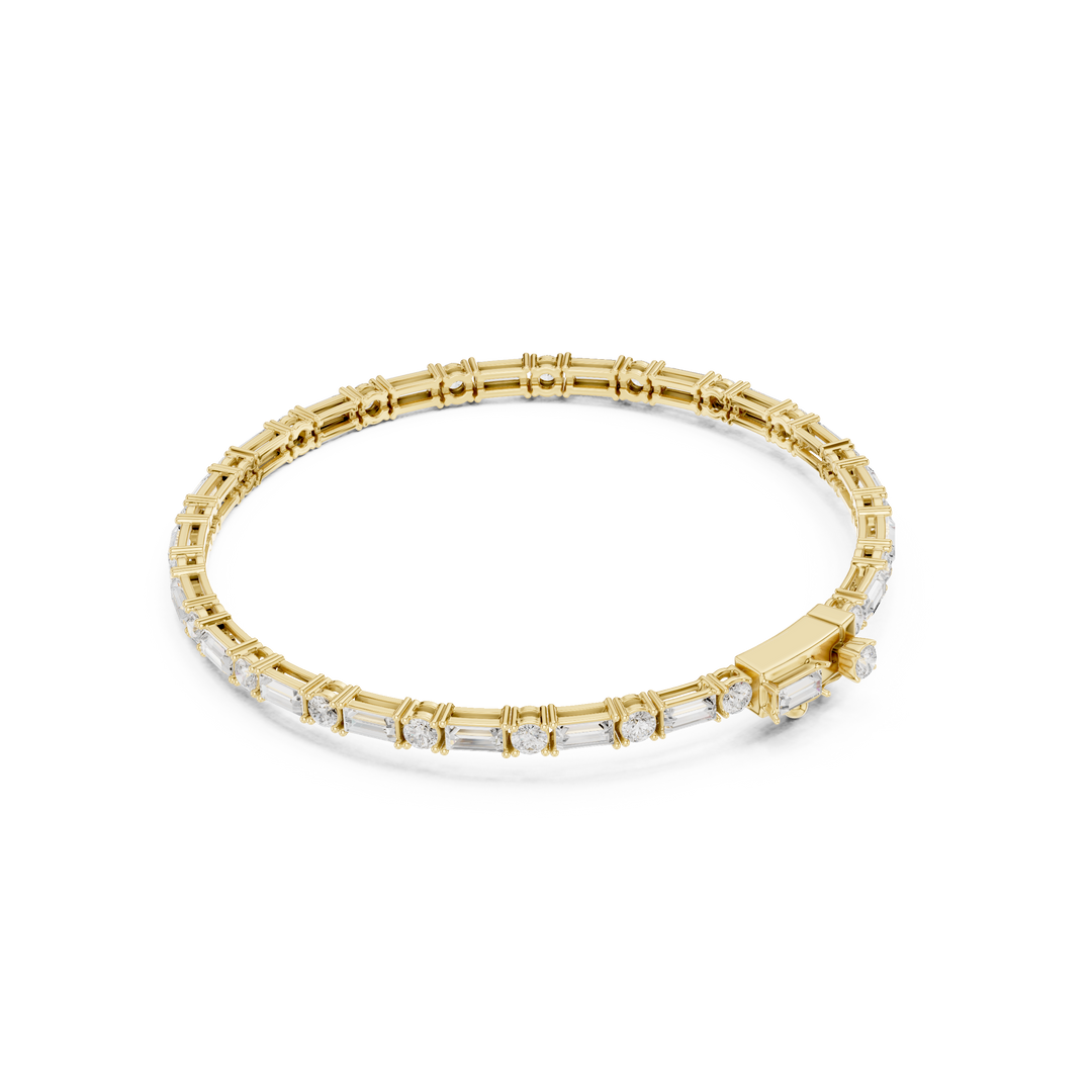 Cuban Link Men's Bracelet — 3.93ct