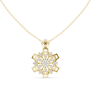 Snowflake Pendant — 0.80ct