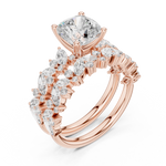 Load image into Gallery viewer, Baroque 1.73ct Cushion Cut Diamond Ring
