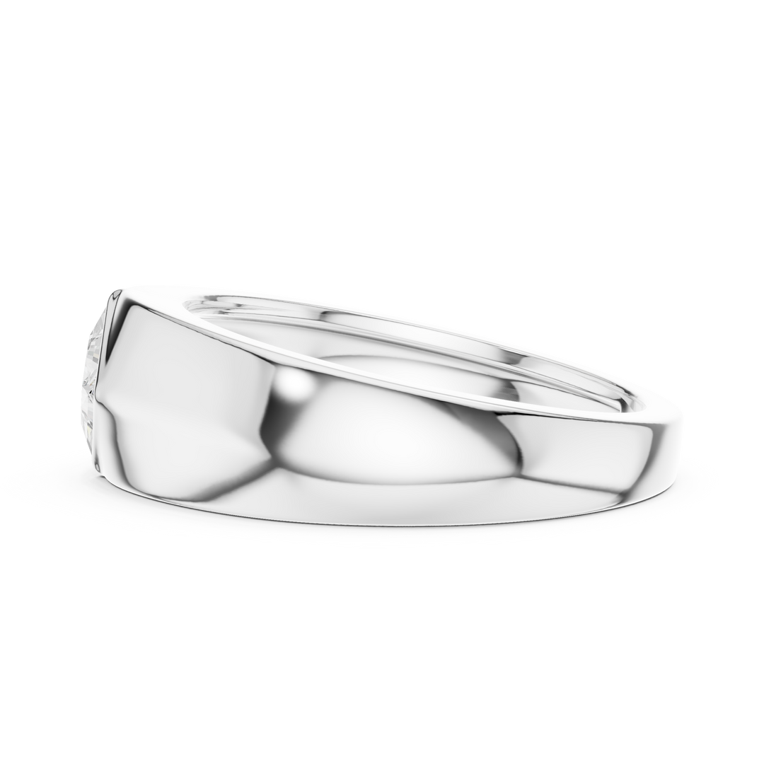 Angular Princess Mens Ring — 0.50ct
