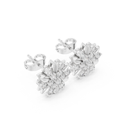 Vela Diamond Solitaire Stud Earrings