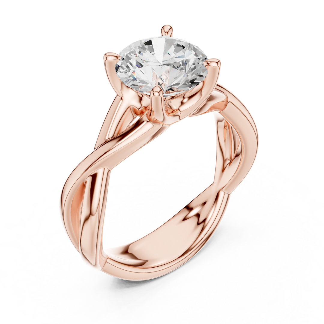 Aurora 2.00ct Round Brilliant Diamond Solitaire Ring