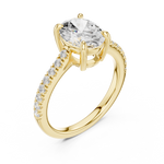 Load image into Gallery viewer, Elara 2.00ct Oval Diamond Engagement Ring
