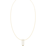 Double-Bar Lariat Necklace — 0.44ct