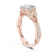Coeur 1.42ct Heart Cut Diamond Ring