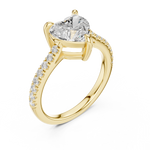 Load image into Gallery viewer, Juliet 2.00ct Heart Cut Diamond Engagement Ring
