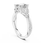Load image into Gallery viewer, Emeraude 1.30ct Emerald Cut Diamond Ring
