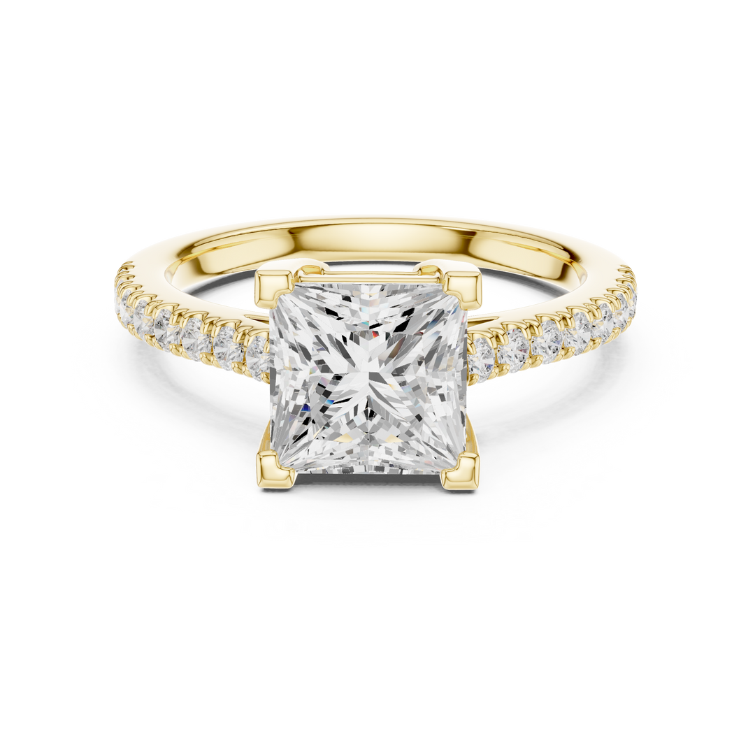 Reina 2.00ct Princess Cut Diamond Engagement Ring