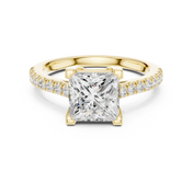 Reina 2.00ct Princess Cut Diamond Engagement Ring