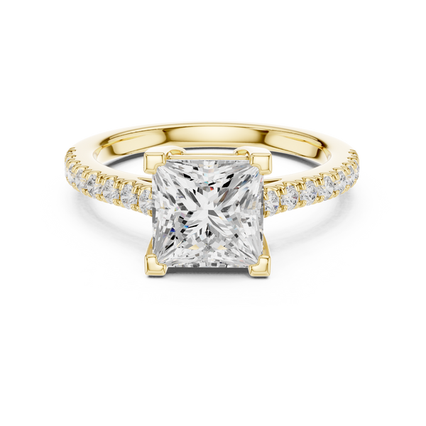 Reina 2.00ct Princess Cut Diamond Engagement Ring