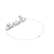 Script Nameplate Men's Bracelet — 0.85ct
